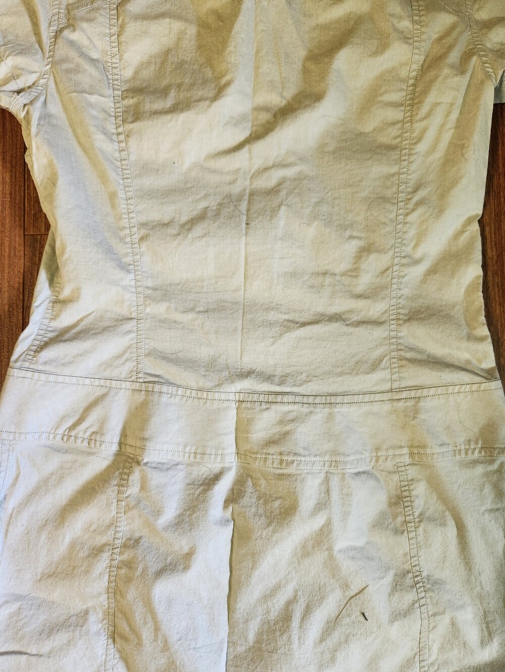 Arc'teryx Silver Grey Blasa Drop Waist Utility Dress Size 8 - Picture 4 of 12